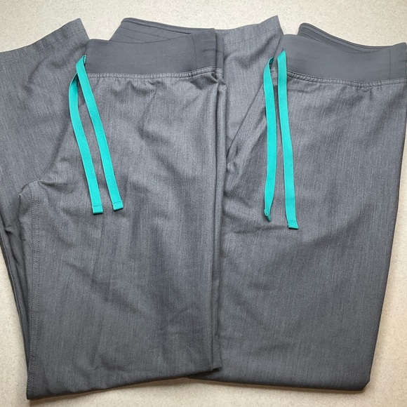 Figs Pants - Figs Livingston Pant Set XS Graphite Gray NWOT